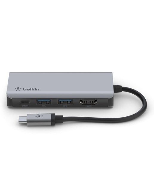 Hub Belkin USB-C multipuerto 7 en 1 - Gris espacial Gris espacial-2
