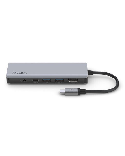 Hub Belkin USB-C multipuerto 7 en 1 - Gris espacial Gris espacial-4