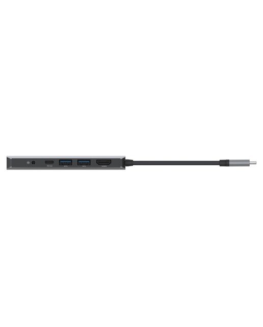 Hub Belkin USB-C multipuerto 7 en 1 - Gris espacial Gris espacial-5