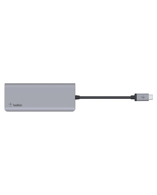 Hub Belkin USB-C multipuerto 7 en 1 - Gris espacial Gris espacial-6