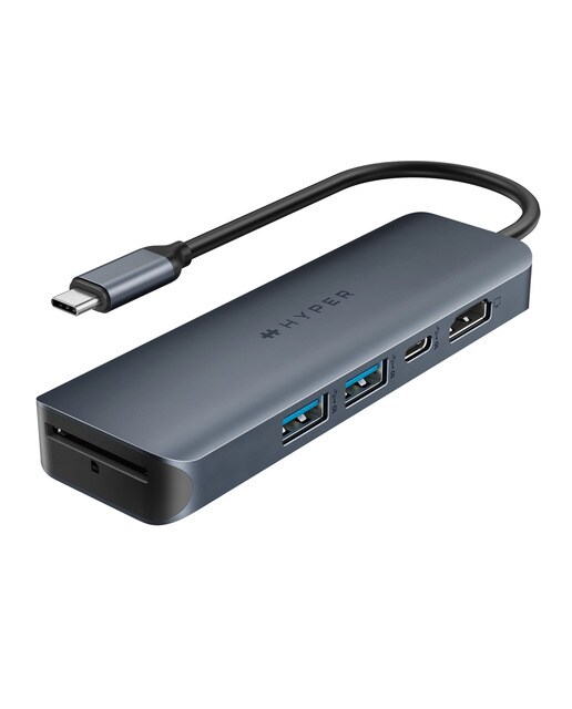 Hub USB-C HyperDrive Next 6 en 1 Azul Medianoche-1