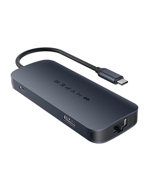 Hub USB-C HyperDrive Next 8 en 1 Azul Medianoche-3