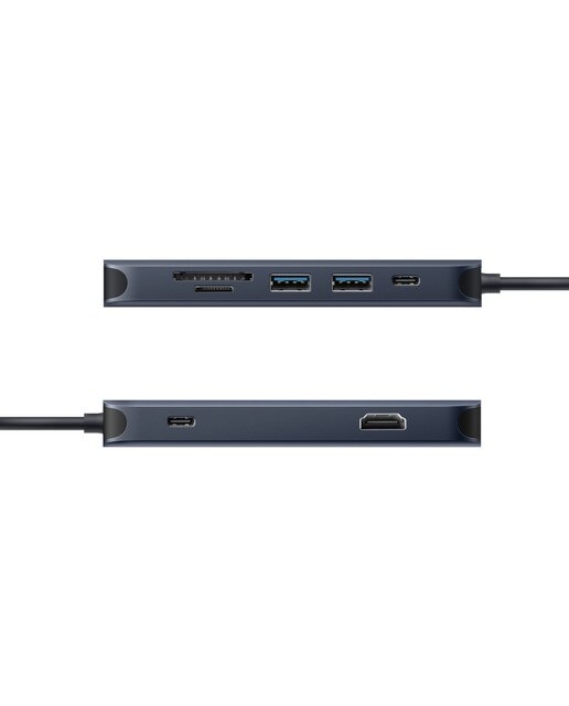 Hub USB-C HyperDrive Next 8 en 1 Azul Medianoche-4