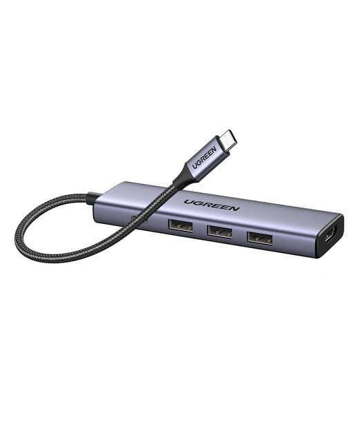 Imagen 0 de Hub USB-C UGREEN 5 en 1, 100W, HDMI hasta 4K@30Hz