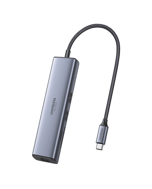 Imagen 0 de Hub USB-C UGREEN 7 en 1, 100W, HDMI hasta 4K@60Hz