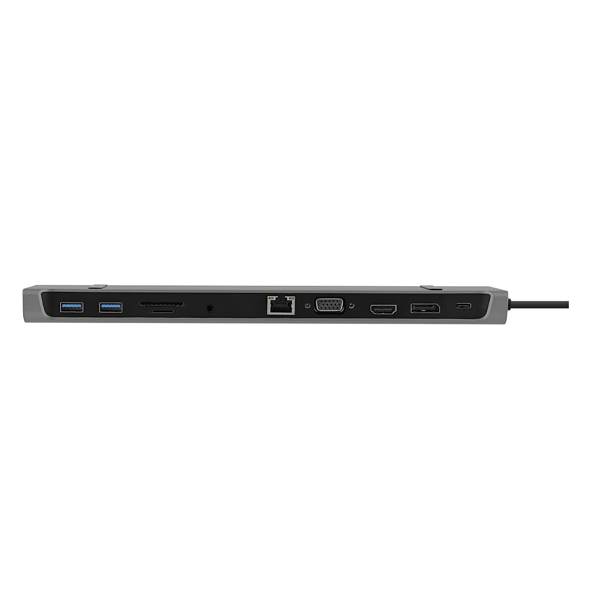 Hub T'nB 11 en 1 para triple pantalla Gris-4