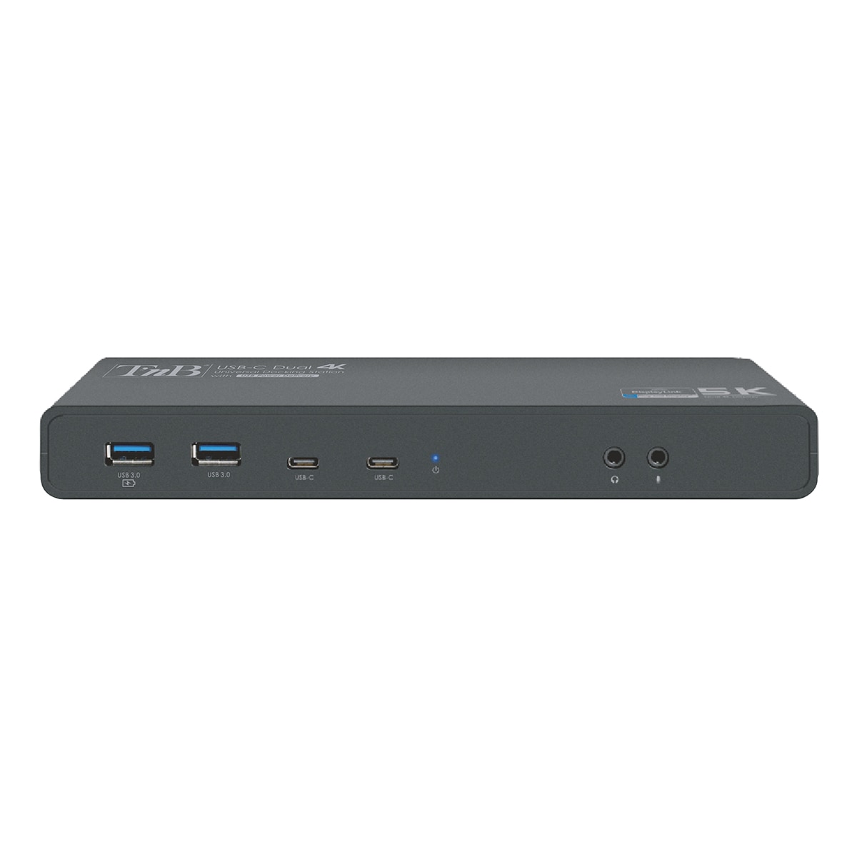 Hub T'nB 14 en 1 para pantalla dual Gris-4