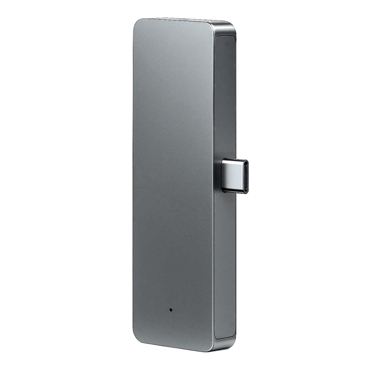 Hub 3 en 1 Silverht Logan Go 4K USB-C a USB-C PD 100W + HDMI + USB-A + Jack 3,5mm Gris-3