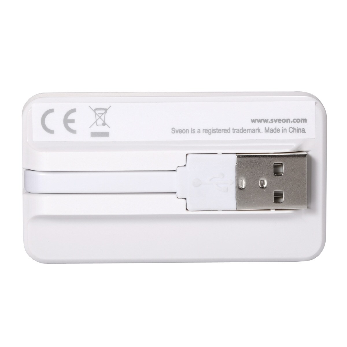 Lector de DNI electrónico Slim Sveon SCT011M Blanco-2