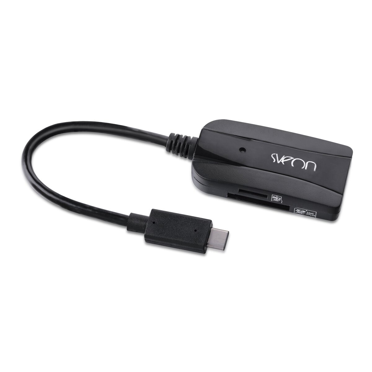 Lector de tarjetas Sveon SCT310 USB 3.0 Tipo C Negro-2