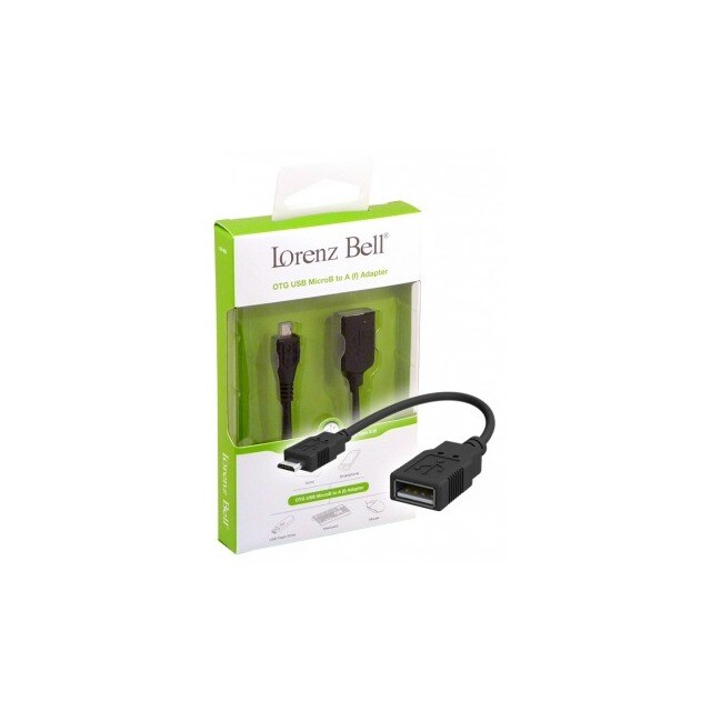 Adaptador USB Lorenz Bell Micro USB a USB A (F) 2
