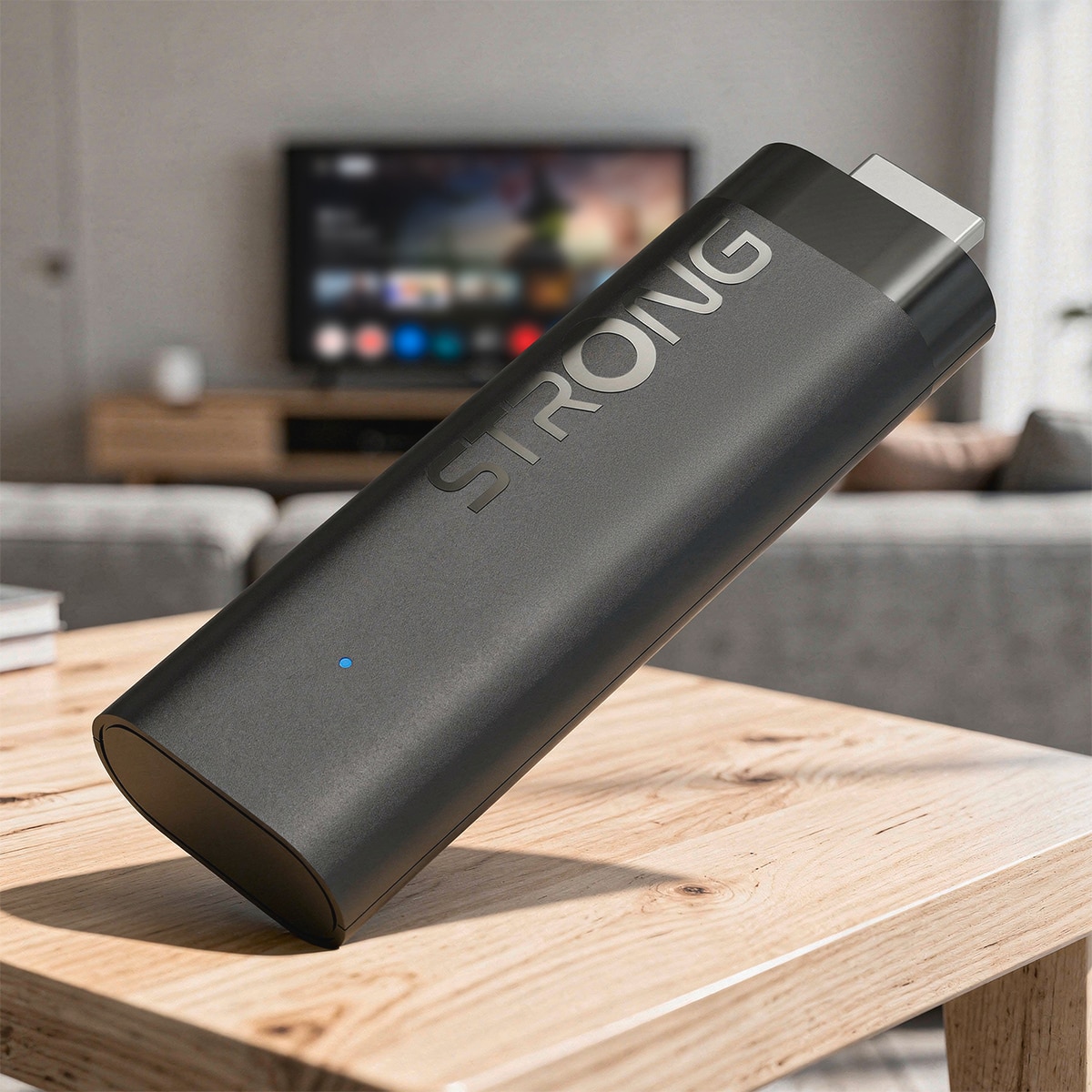 Stick Strong LEAP-NOVA Android TV, UHD 4K Negro-5