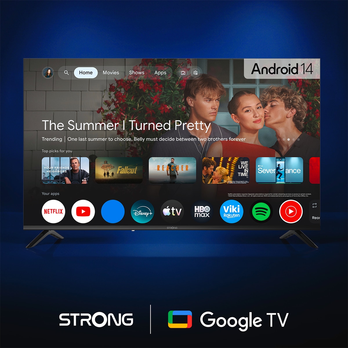 Stick Strong LEAP-NOVA Android TV, UHD 4K Negro-8
