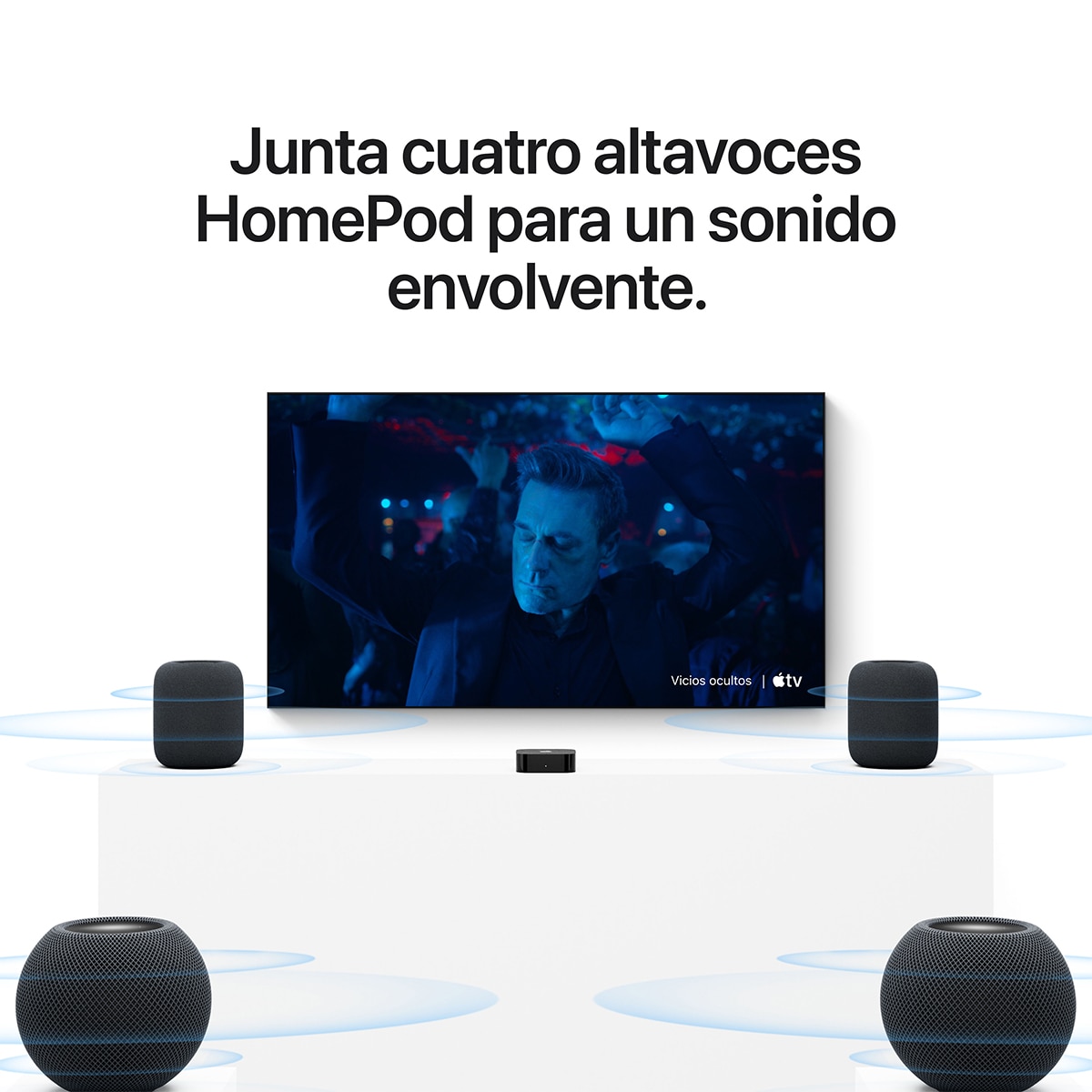 Apple TV 4K (4ª gen.), chip A19, 128GB, 2026 - Negro Negro-4