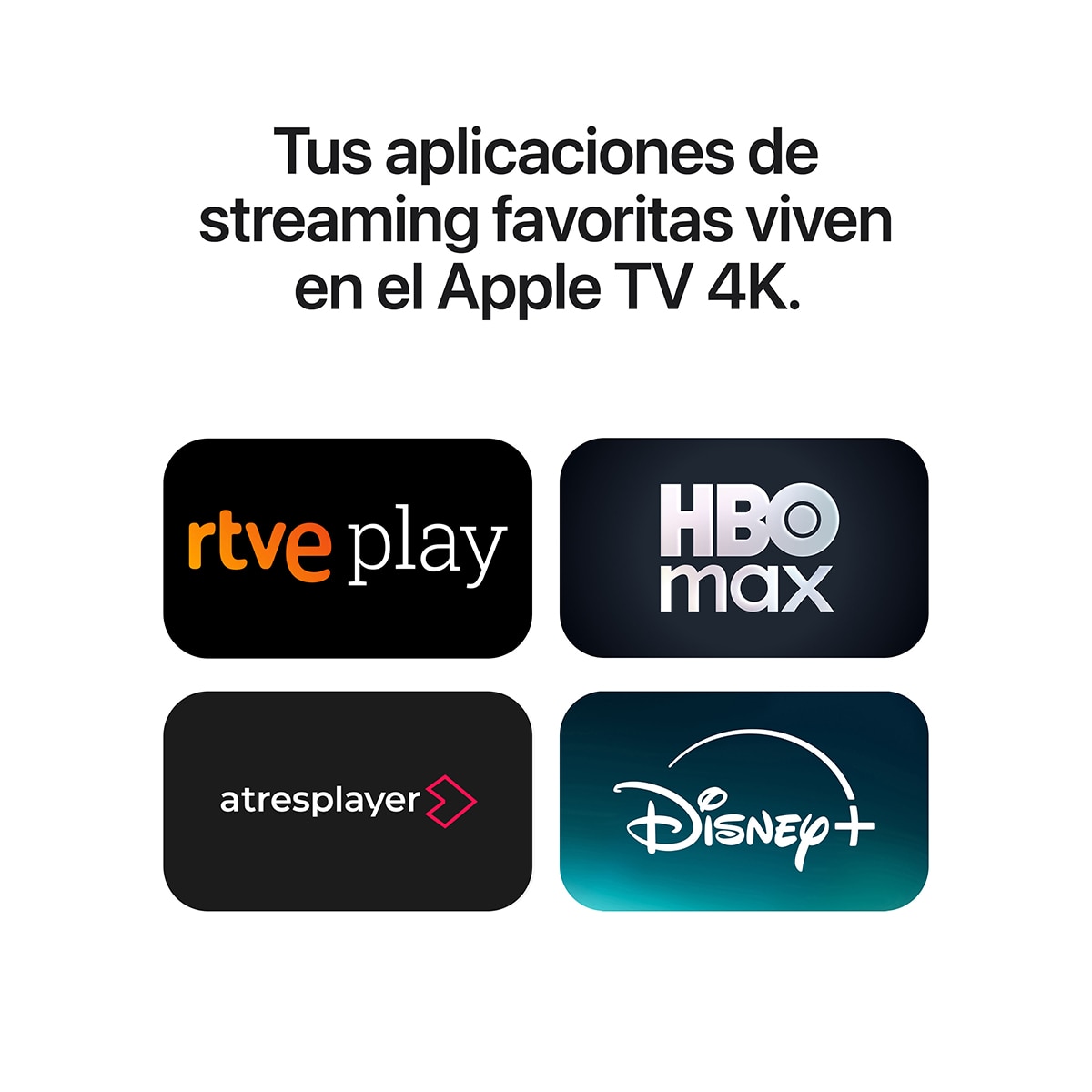 Apple TV 4K (4ª gen.), chip A19, 128GB, 2026 - Negro Negro-5