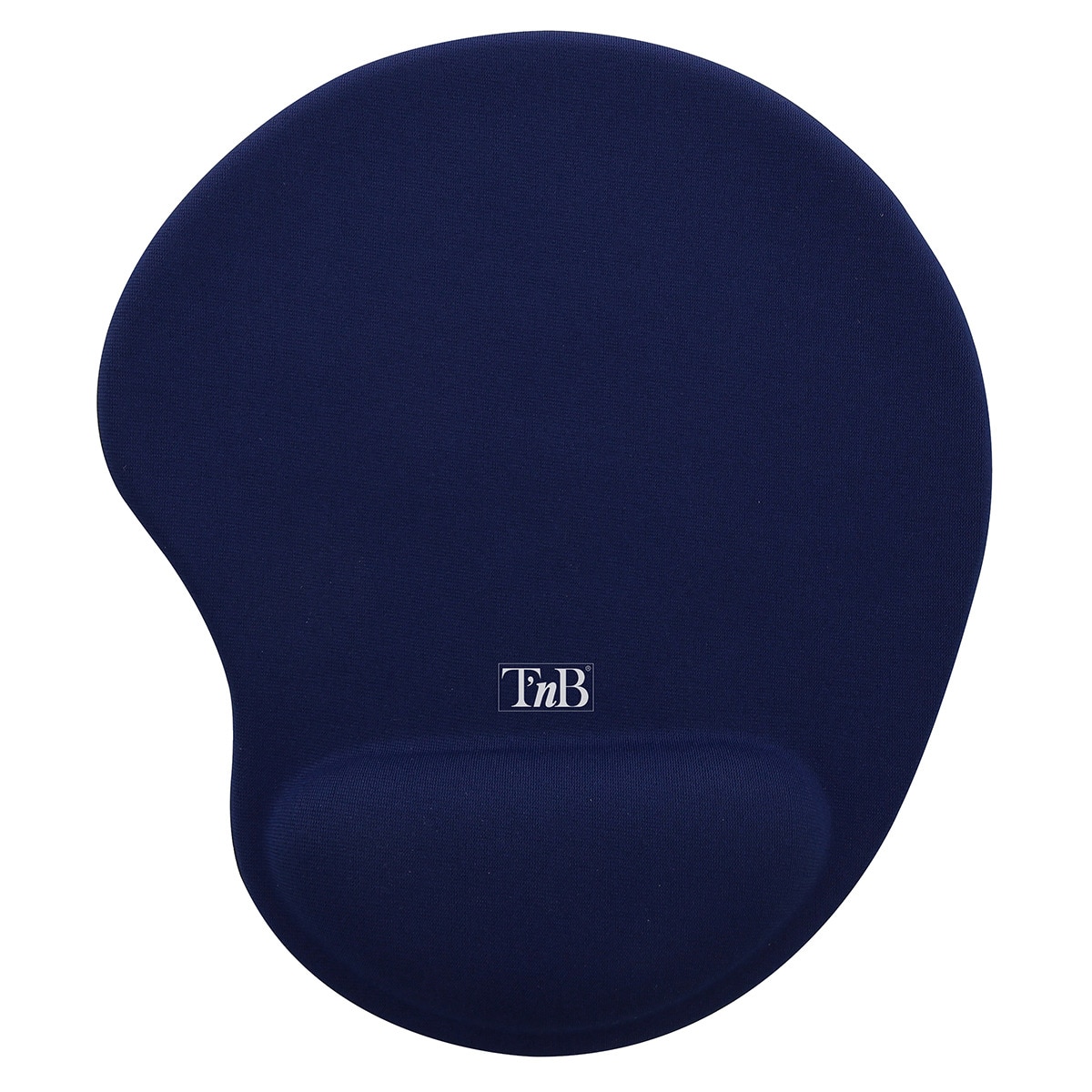 Alfombrilla para ratón T'nB ergonómica con reposamuñecas azul Azul-1
