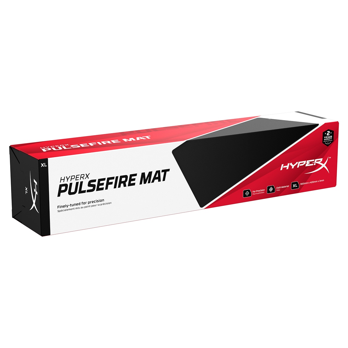 Alfombrilla para ratón Gaming HyperX Pulsefire Mat (XL) Negro-6