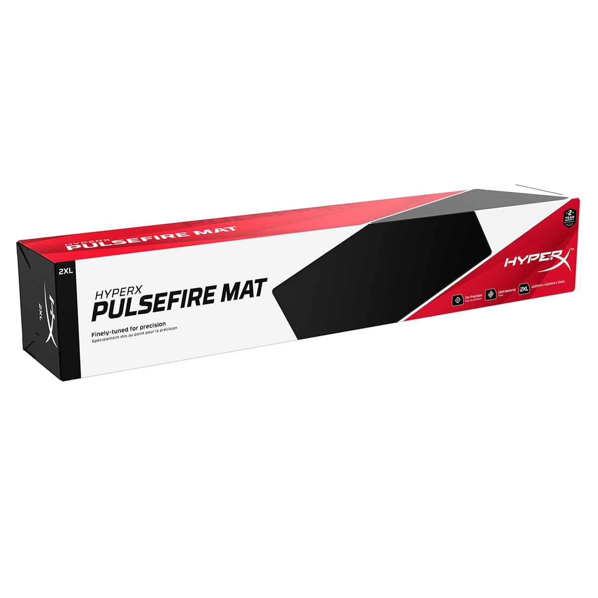 Alfombrilla para ratón Gaming HyperX Pulsefire Mat (2 XL) Negro-6