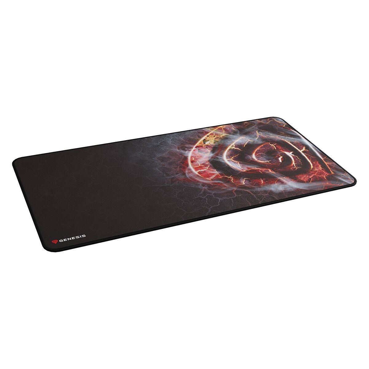 Alfombrilla para ratón Gaming Genesis Carbon 500 Maxi Lava G2 900 x 450 mm - Negro Negro-2