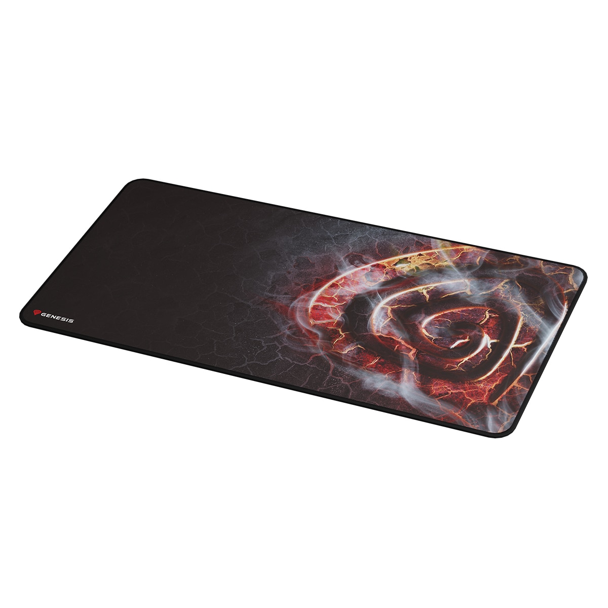 Alfombrilla para ratón Gaming Genesis Carbon 500 Maxi Lava G2 900 x 450 mm - Negro Negro-3