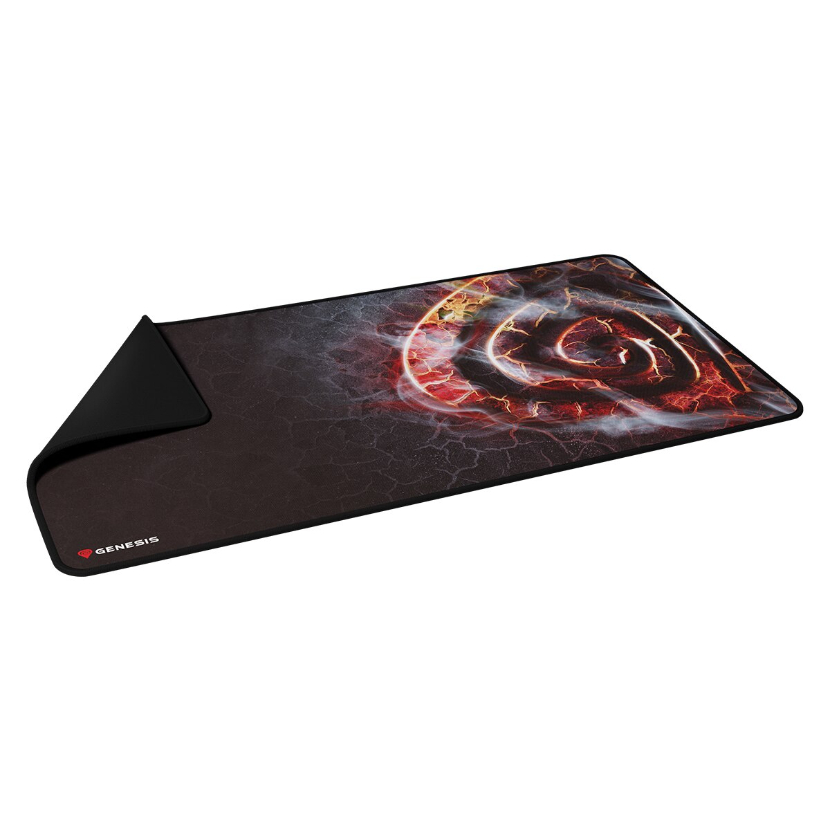 Alfombrilla para ratón Gaming Genesis Carbon 500 Maxi Lava G2 900 x 450 mm - Negro Negro-4