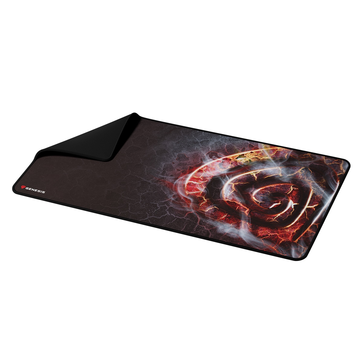 Alfombrilla para ratón Gaming Genesis Carbon 500 Maxi Lava G2 900 x 450 mm - Negro Negro-5