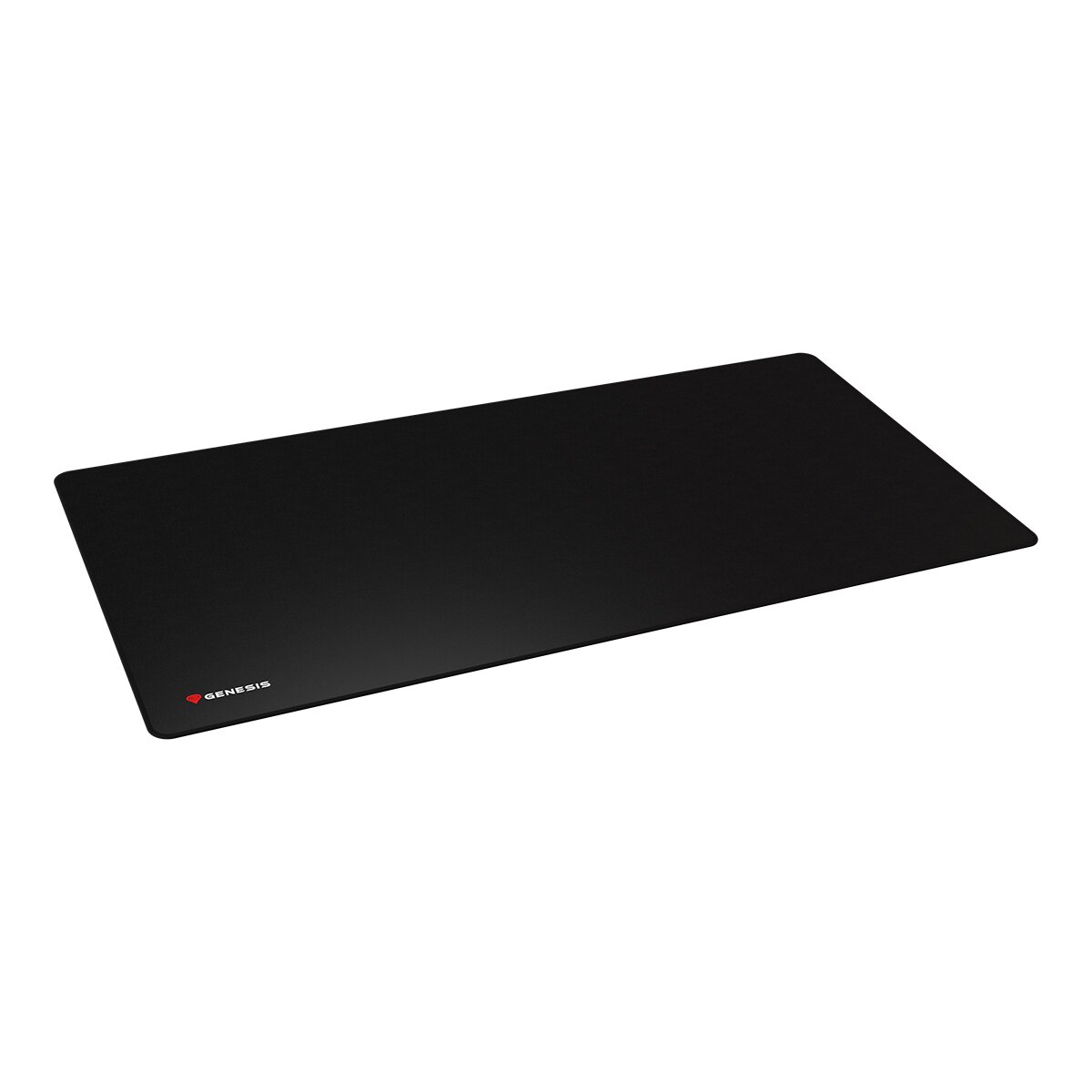 Alfombrilla gaming para ratón Genesis Carbon 500 Maxi Logo Negro-2