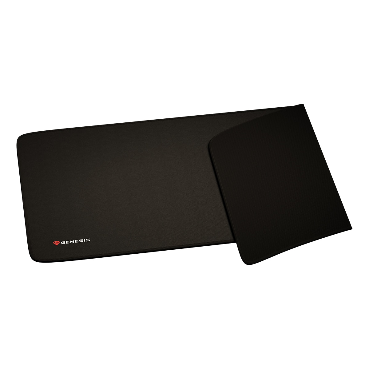 Alfombrilla gaming para ratón Genesis Carbon 500 Maxi Logo Negro-4