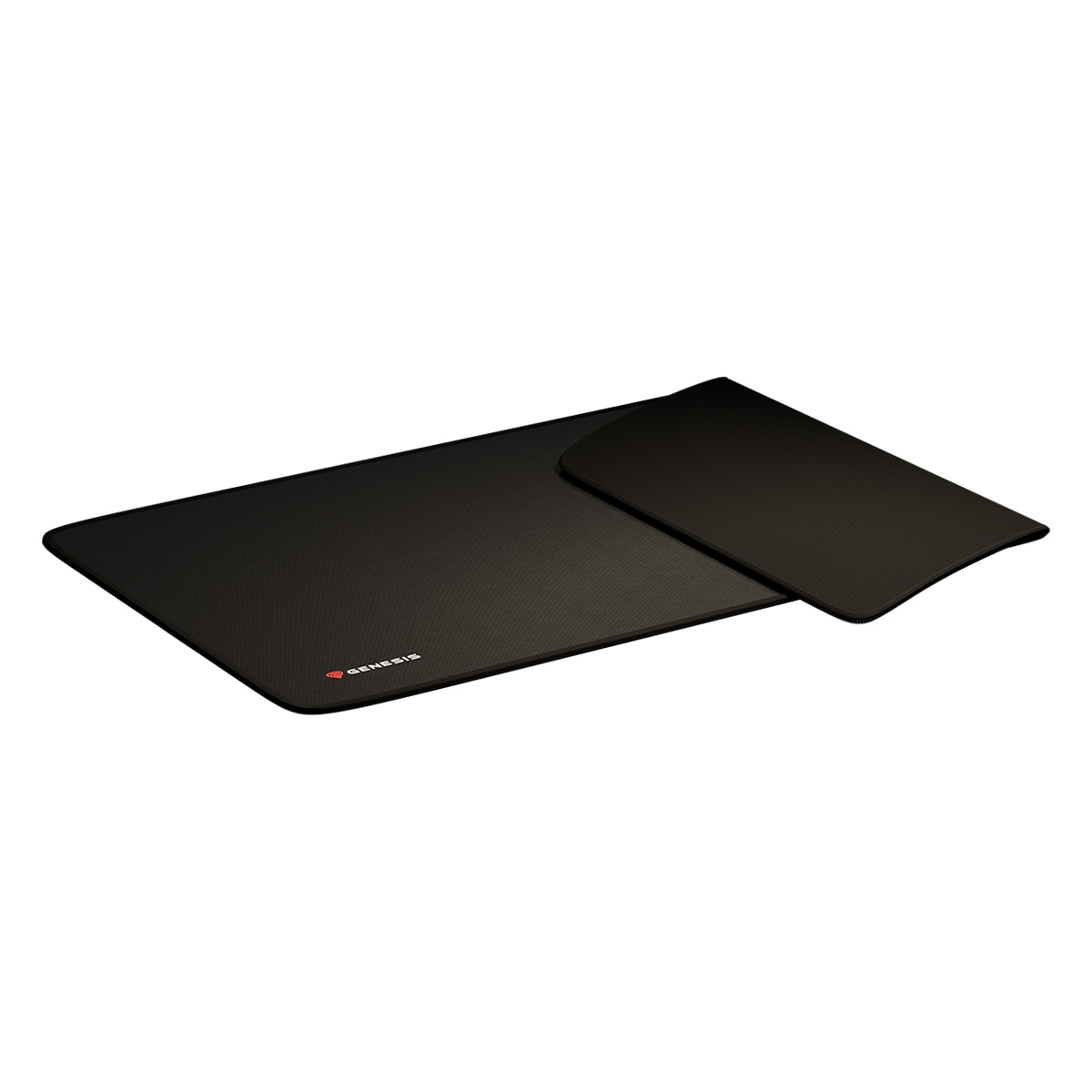 Alfombrilla gaming para ratón Genesis Carbon 500 Maxi Logo Negro-5