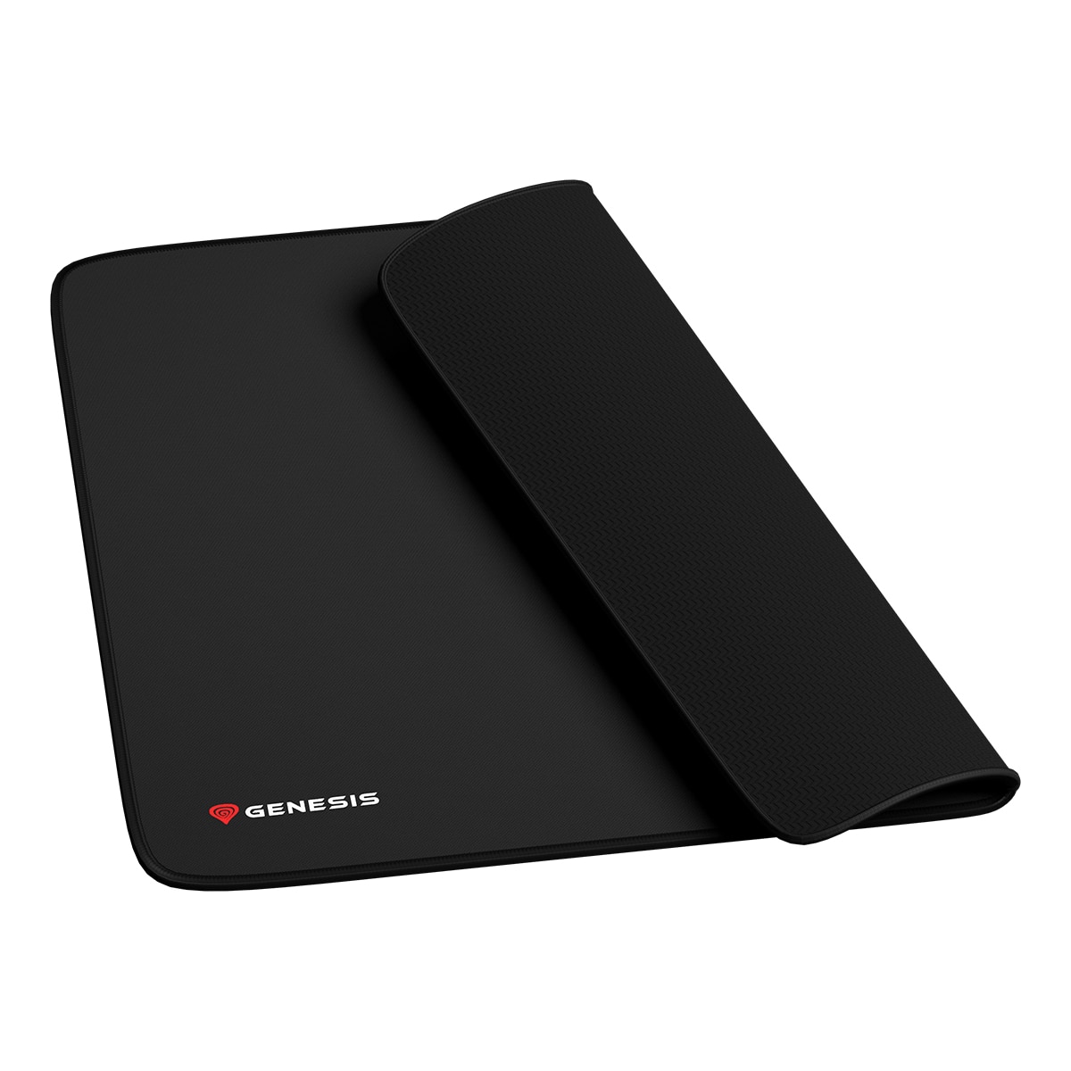 Alfombrilla gaming para ratón Genesis Carbon 500 S Logo Negro-5