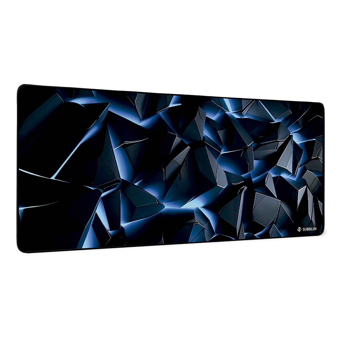 Imagen 1 de Alfombrilla para ratón Subblim Blue Obsidian XL Negro / Azul