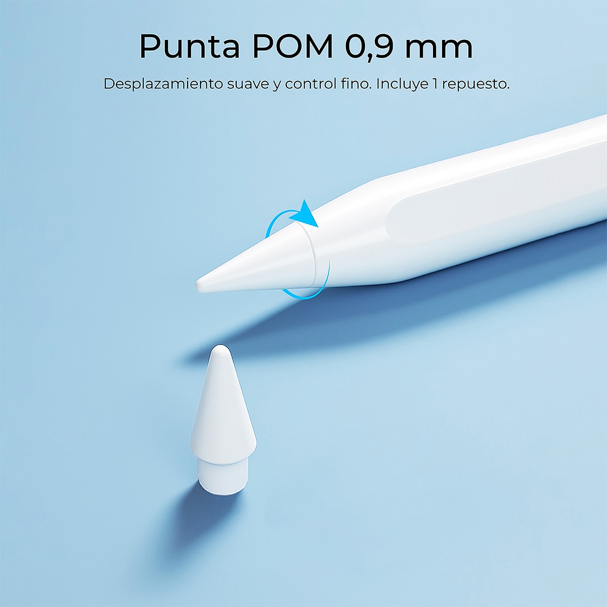 Imagen 6 de Lápiz óptico Subblim NoteFlow Pencil Universal Android/Windows - Blanco Blanco