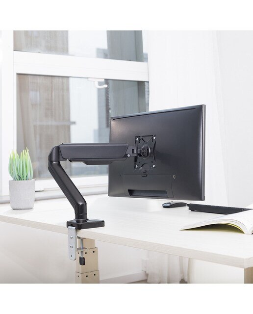 Soporte de escritorio T'nB MHFLEX para monitores - Negro Negro-5