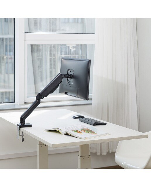 Soporte de escritorio T'nB MHFLEX para monitores - Negro Negro-7