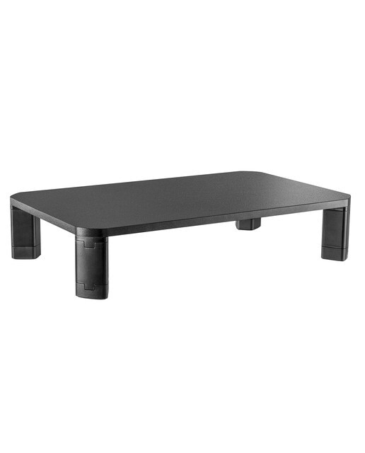 Soporte elevador para monitor T'nB MSTAND con altura ajustable Negro-5