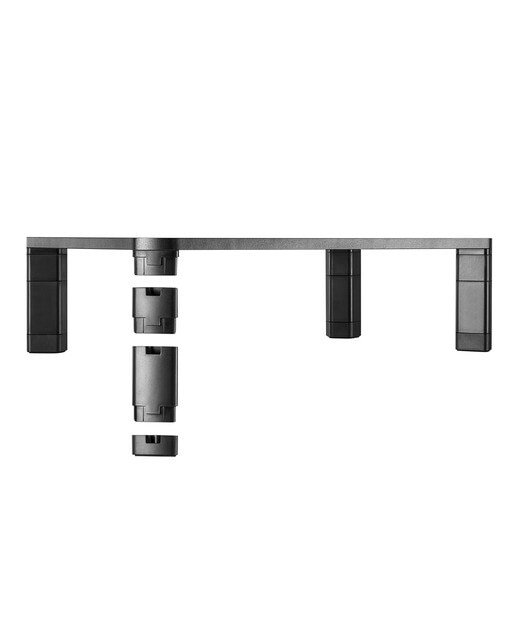 Soporte elevador para monitor T'nB MSTAND con altura ajustable Negro-7