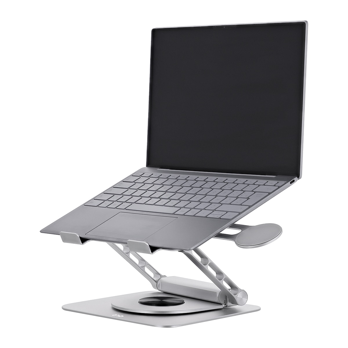 Soporte para portátil T'nB iClick ajustable en 360° con concentrador 6 en 1 desmontable Aluminio-3