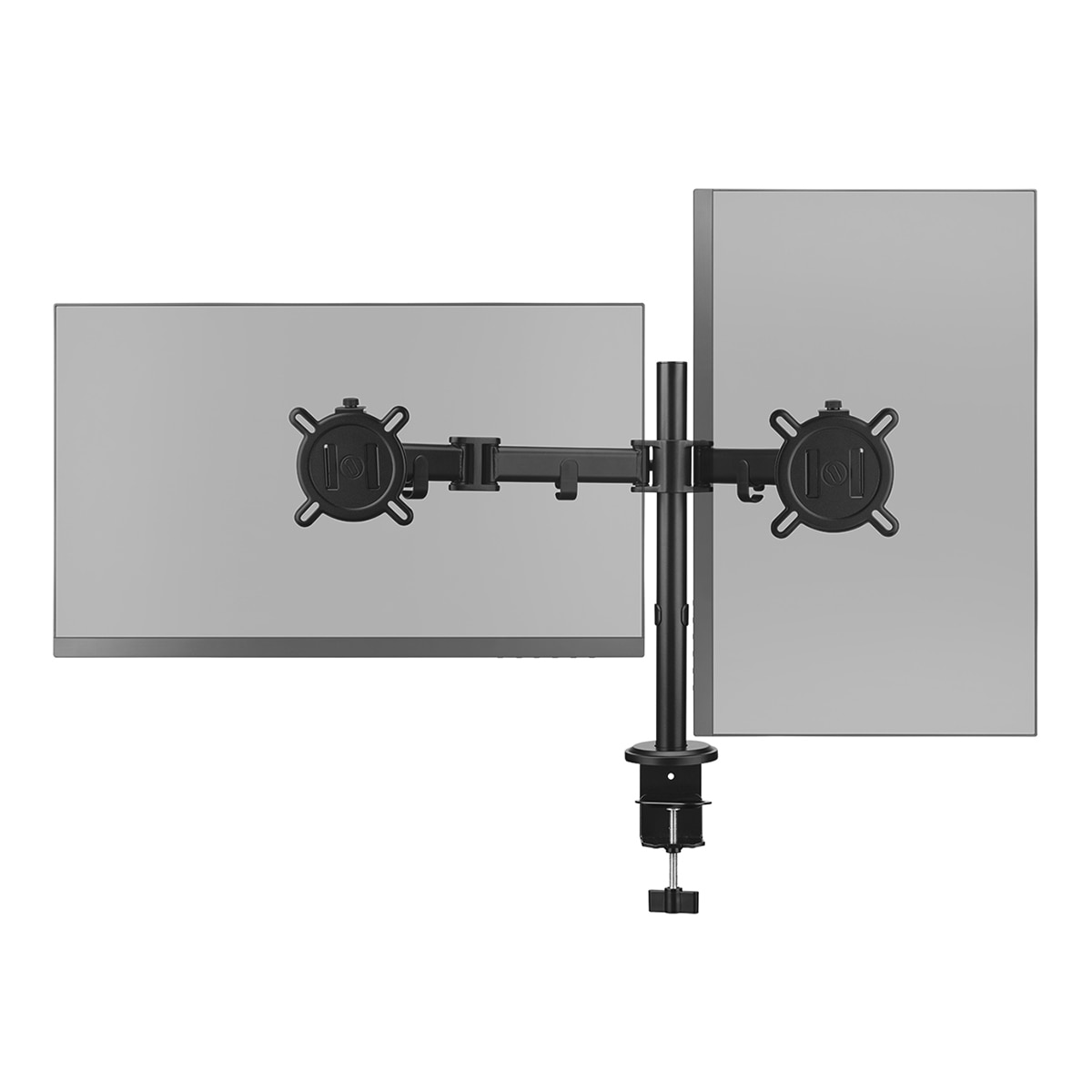 Brazo universal para dos monitores One For All Smart Line DM 2210 Negro-5