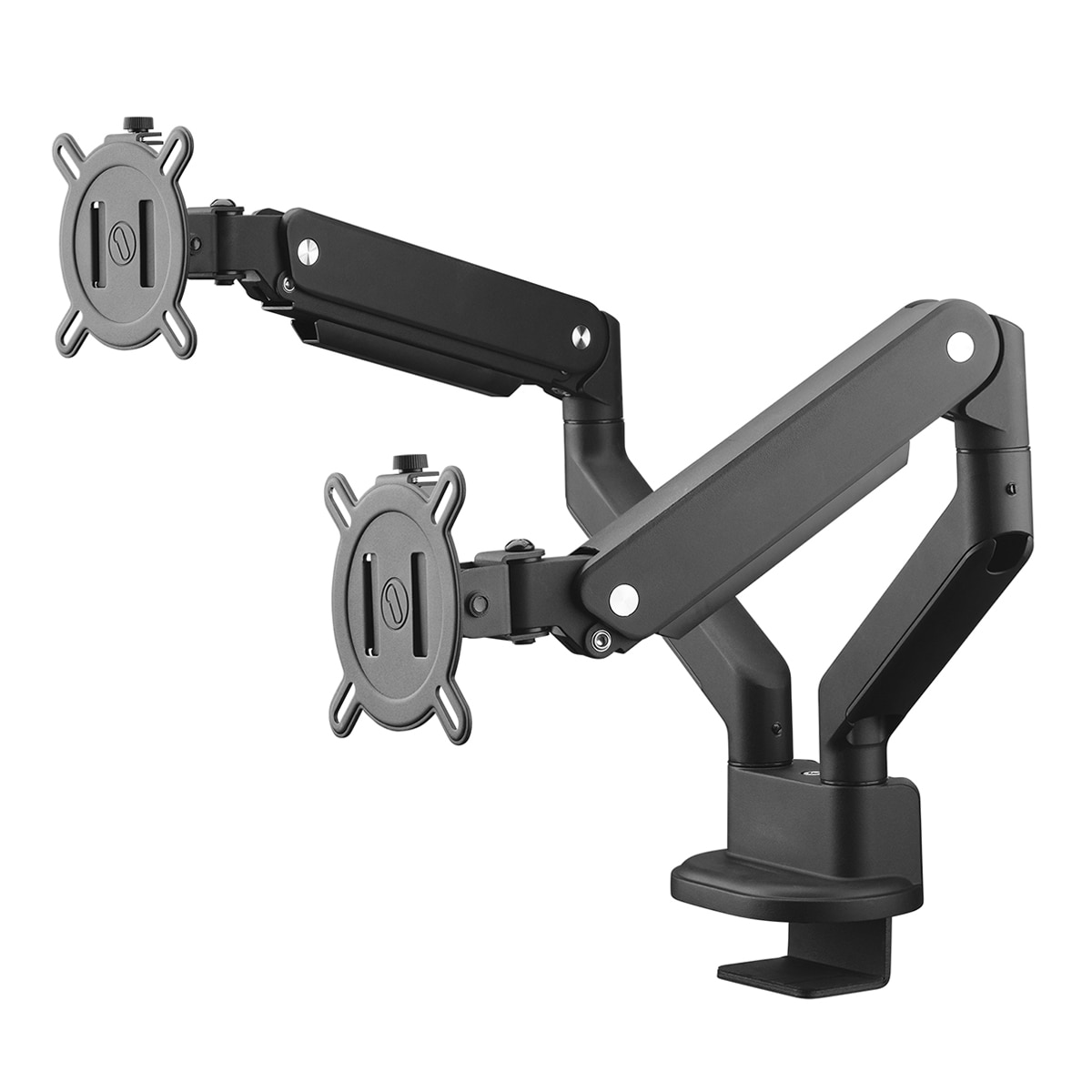 Brazo universal para dos monitores One For All Solid Line DM 4210 Negro-2