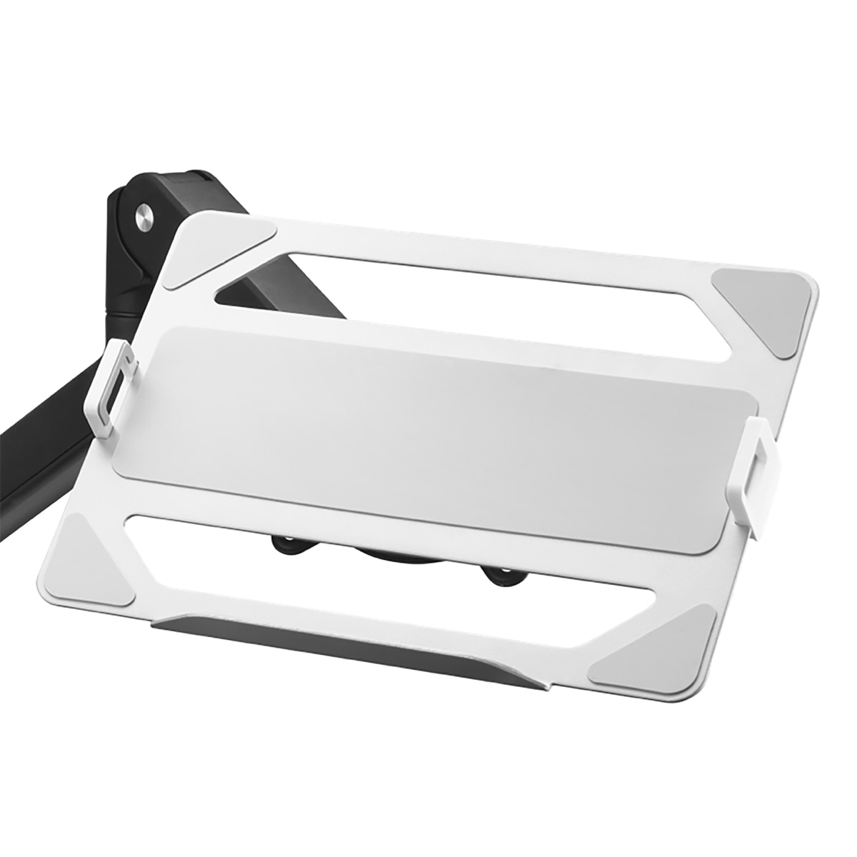 Soporte universal para ordenador portátil con tope y pinzas ajustables One For All DM 0030 Plata-2