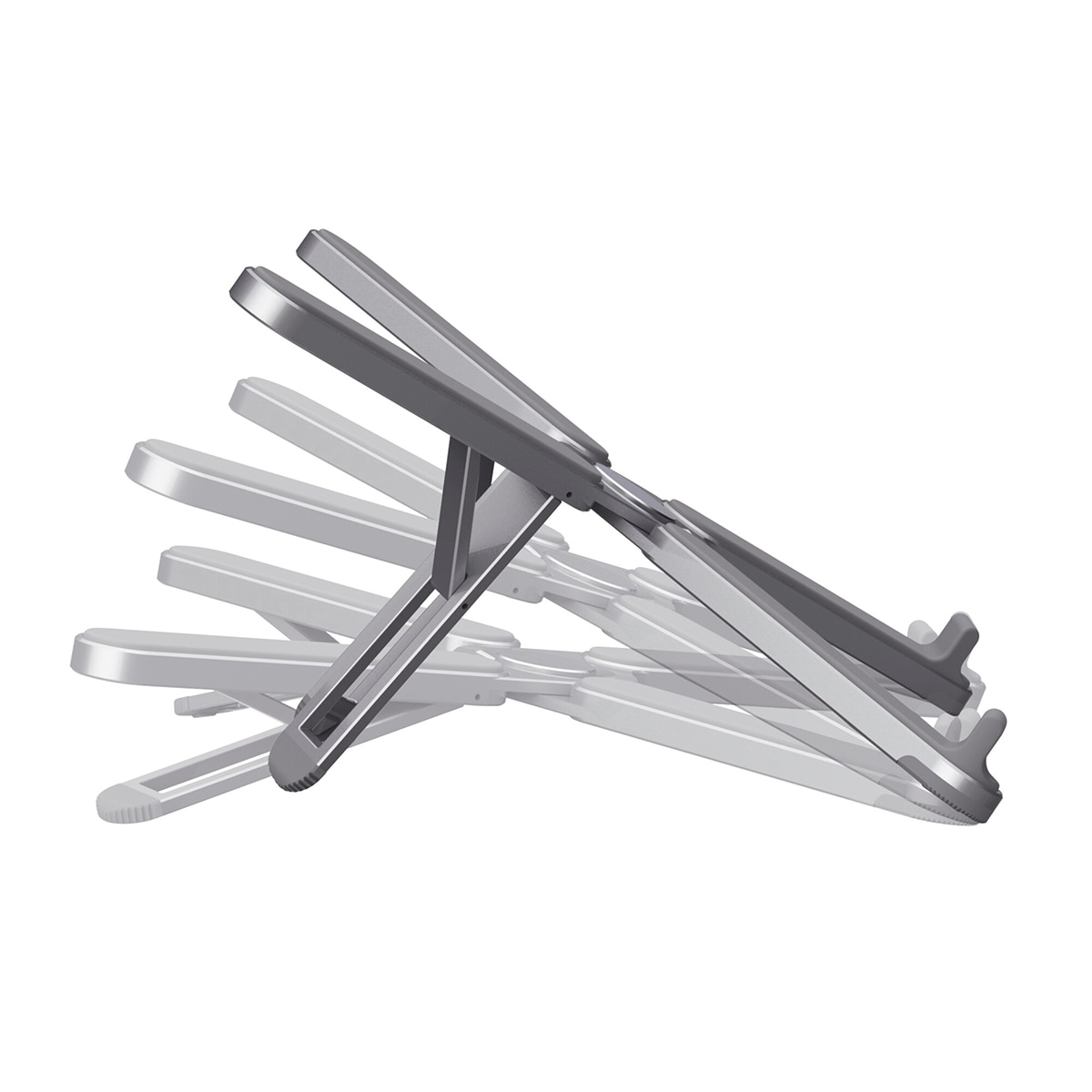 Soporte plegable de alumino para portátil Trust Macy Gris-4
