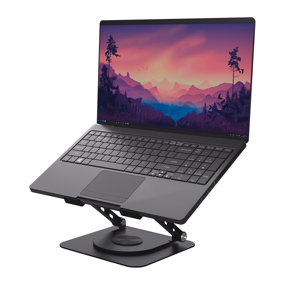 Soporte elevador metálico para portátil Trust Zeff Negro-7