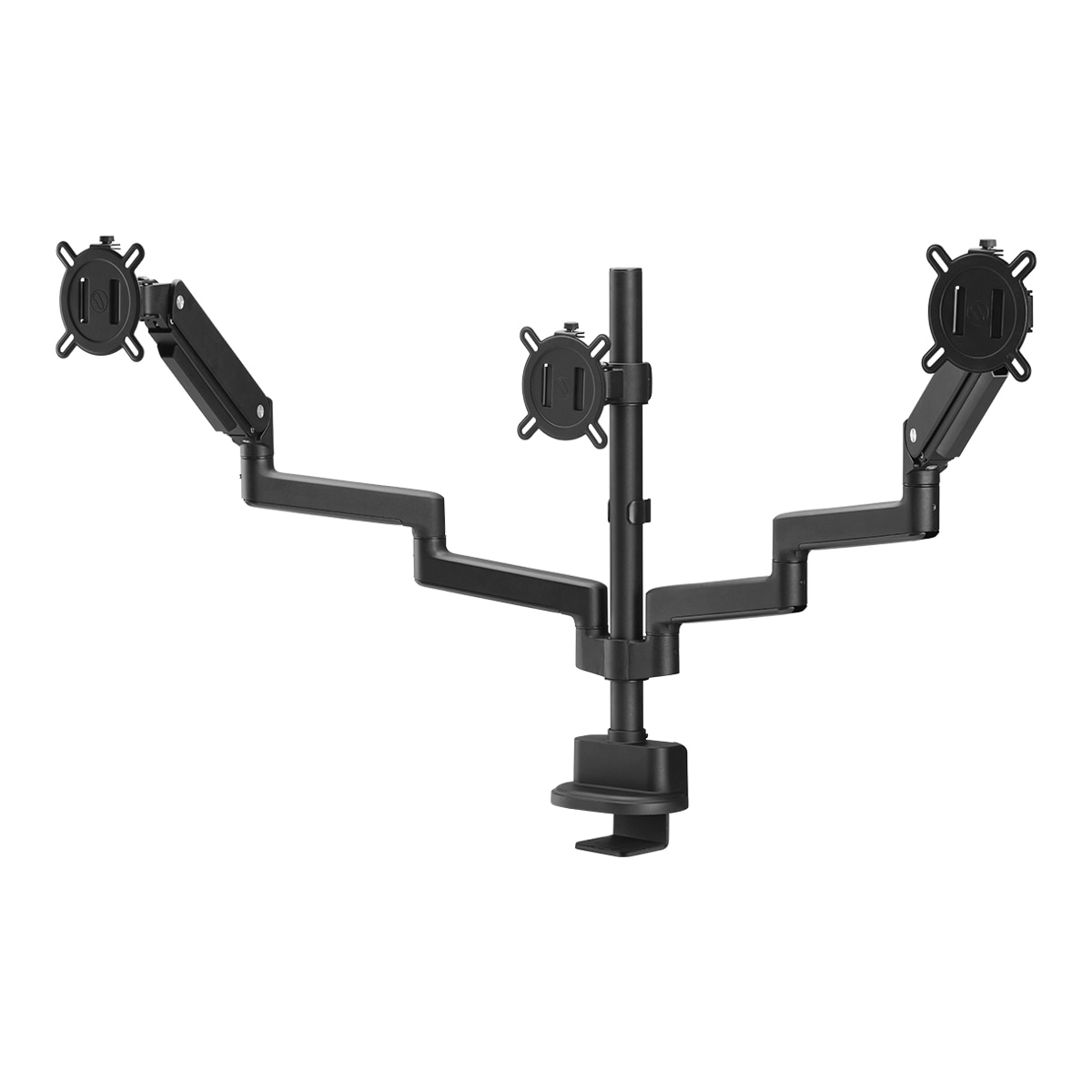 Brazo universal para tres monitores One For All Solid Line DM 4310 Negro-2