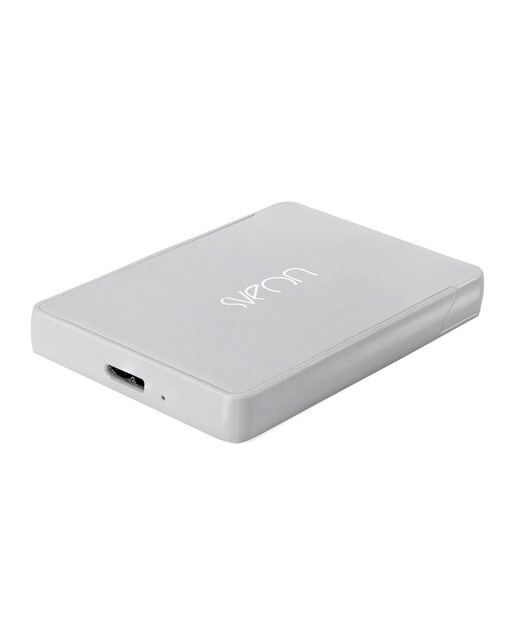Imagen 0 de Caja de plástico para disco duro SATA de  6,35 cm ( 2,5 '') Sveon USB 3.0 plata