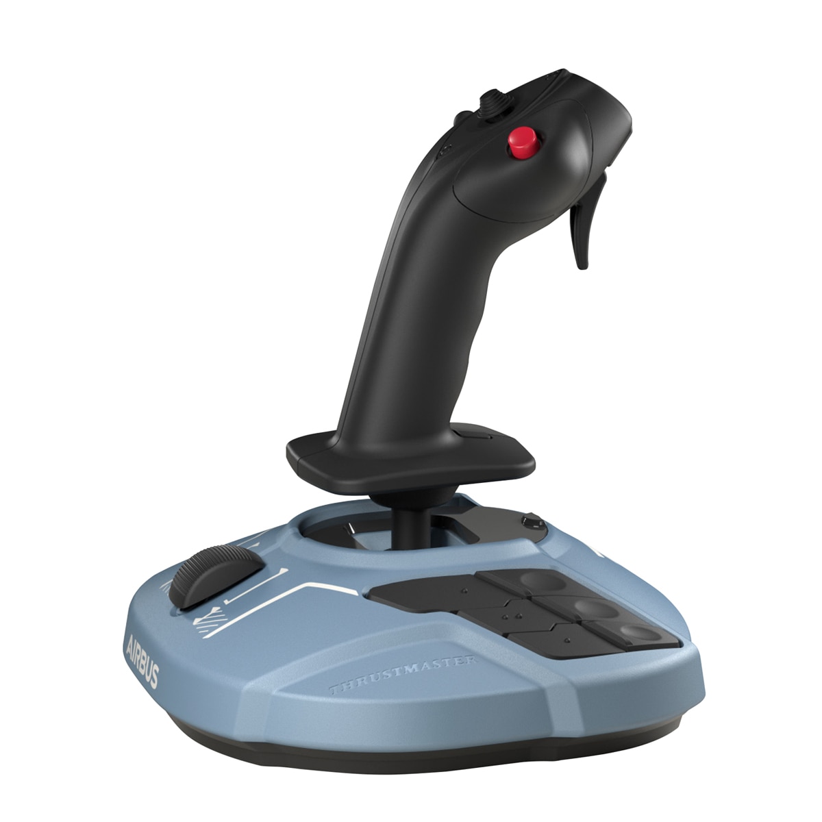 Joystick Thrustmaster TCA Sidestick Airbus Edition - PC Azul-acinzentado-4