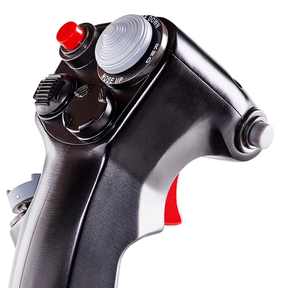 Joystick Thrustmaster F-16C Viper HOTAS Add-On Grip - Negro / Plata Negro / Plata-3