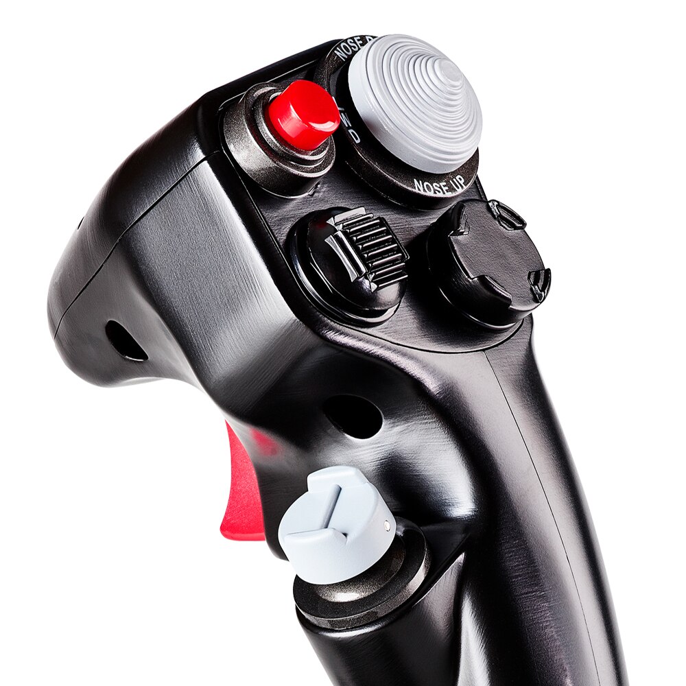Joystick Thrustmaster F-16C Viper HOTAS Add-On Grip - Negro / Plata Negro / Plata-4