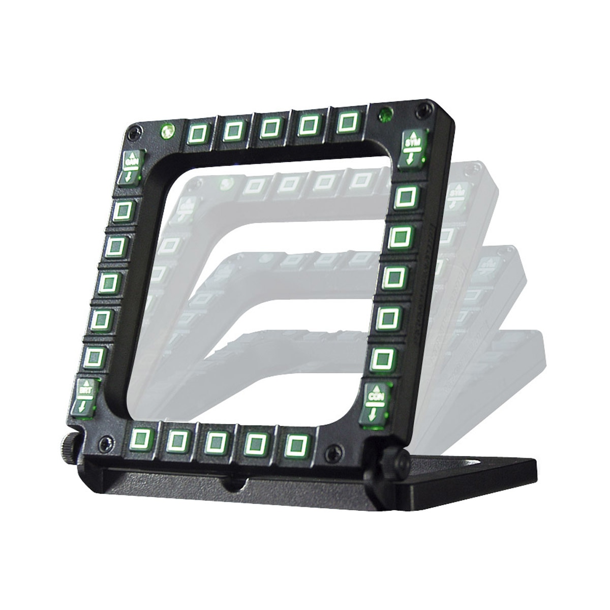 Painel Thrustmaster MFD Cougar Pack Preto / Verde-1