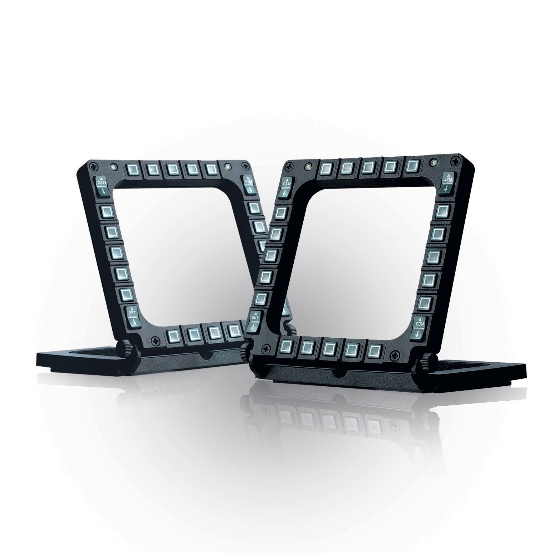 Painel Thrustmaster MFD Cougar Pack Preto / Verde-3