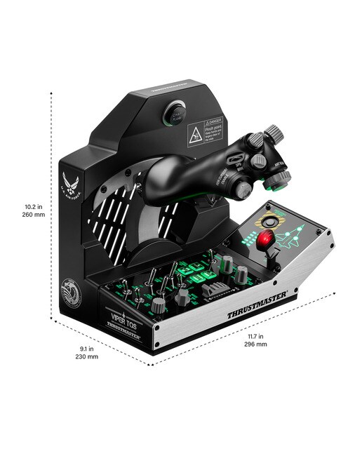 Thrustmaster Viper TQS Mission Pack (Painel de Controlo + Acelerador) Preto-6